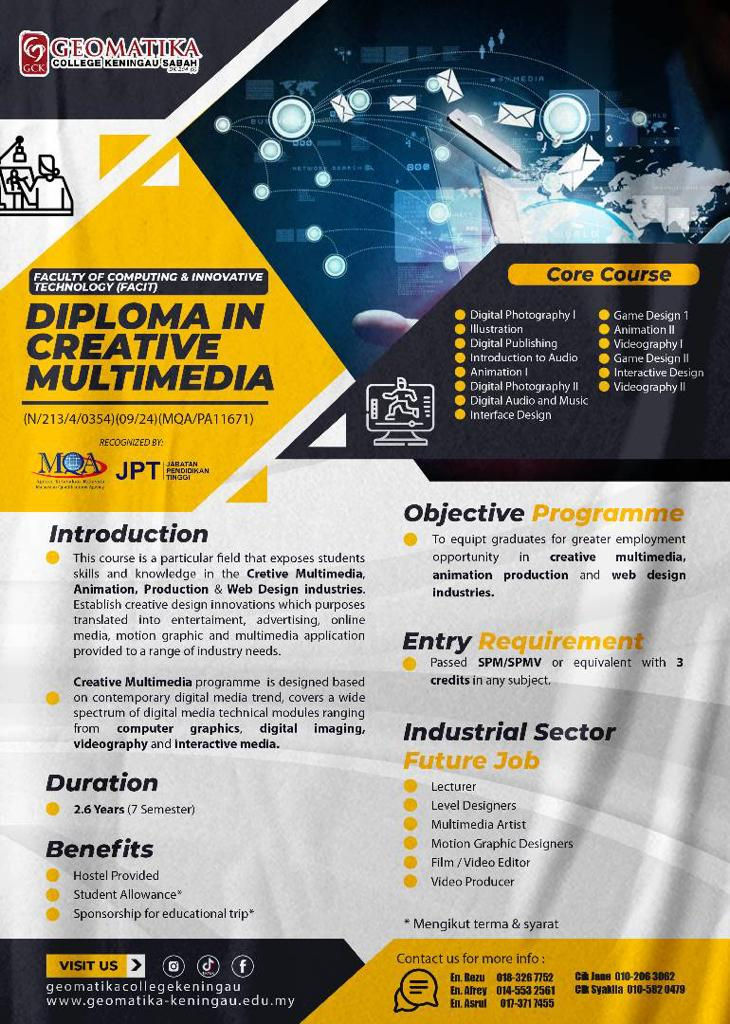Diploma In Creative Multimedia