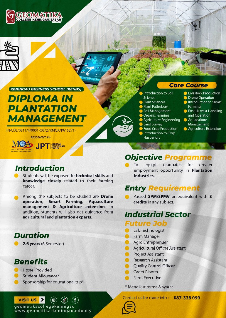 Diploma In Plantation Management
