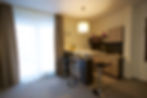 Sitting area & kitchenette
