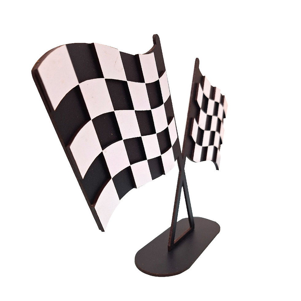 Miniatura: Displays de Mesa - Tema Corrida