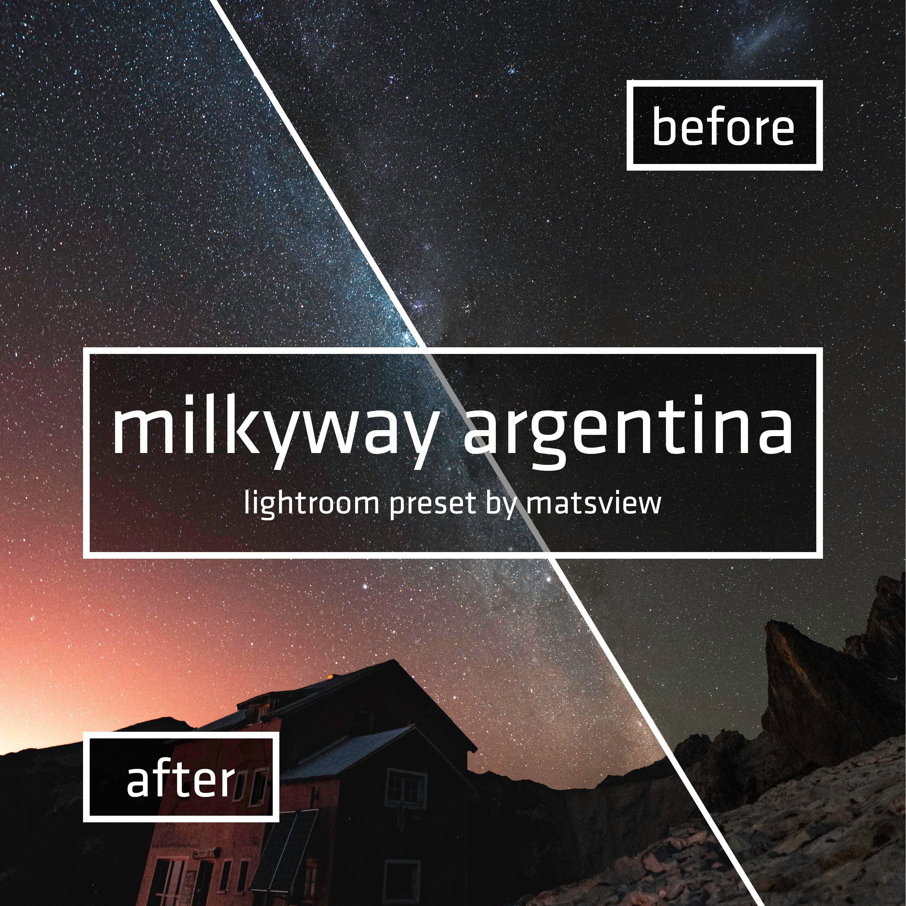 milkyway argentina - preset