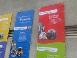 Letreros, Pendones, Señaleticas, Autoadhesivos, Gráfica de Corte, Sublimación, Varios en Netgraf Concepción.