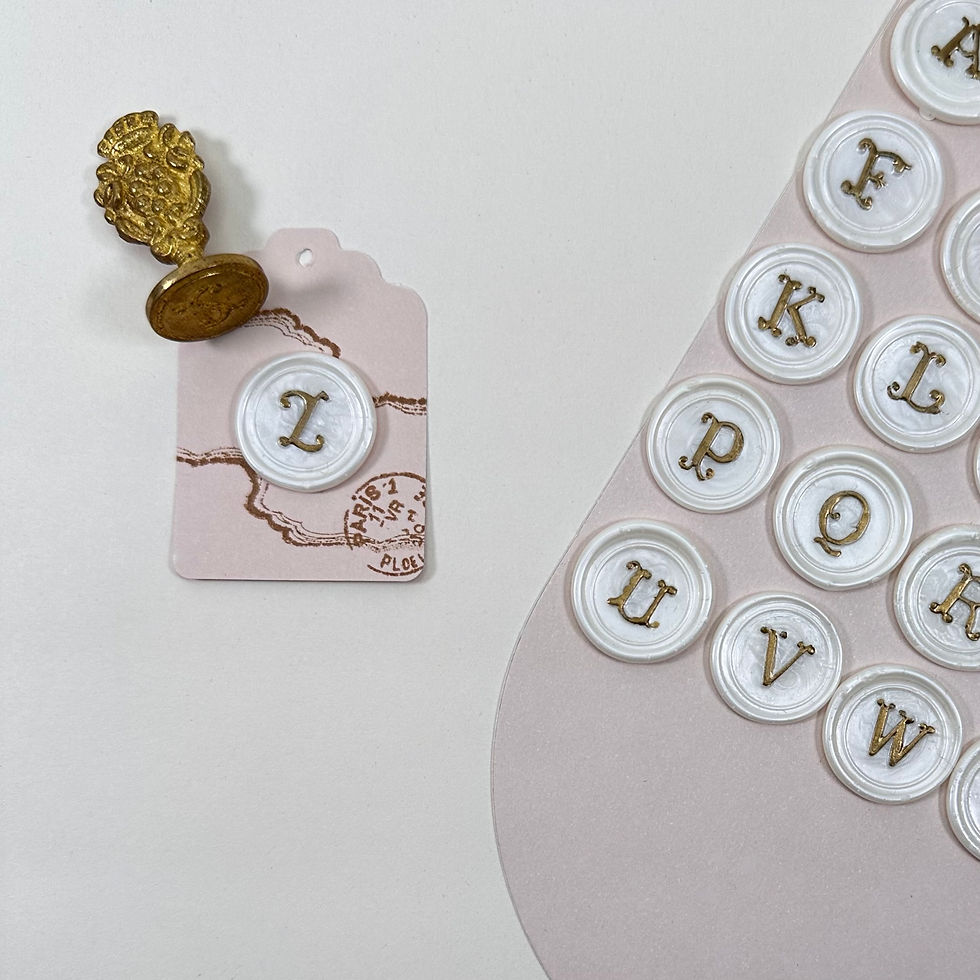 Custom Alphabet Letter Z Vintage Wax Seal Stamp Design