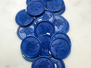 A bundle of Thank you Wax Sealing Stickers