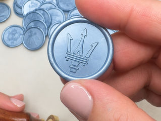 Celebrating Maserati's 100 Years with Custom Wax Seals by Sonya.Love.Creative