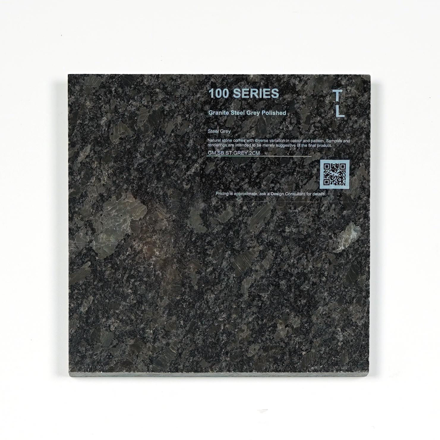 100 Granite Steel Grey Polished