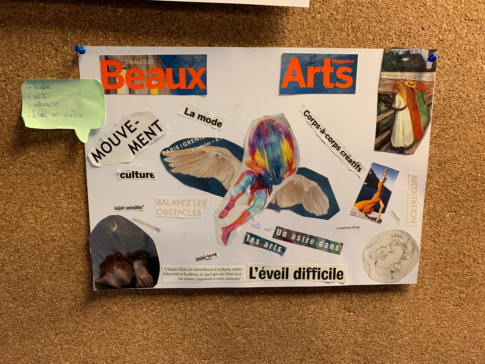 Vision Board orientation jeune