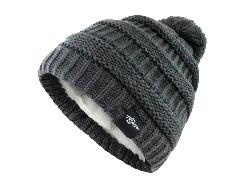 Thumbnail: Insulated Extreme Cold Gear Black Knit Beanie
