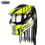 Thumbnail: Predator Flip Up/Modular Motorcycle Helmet With Braids & LED Light Beam
