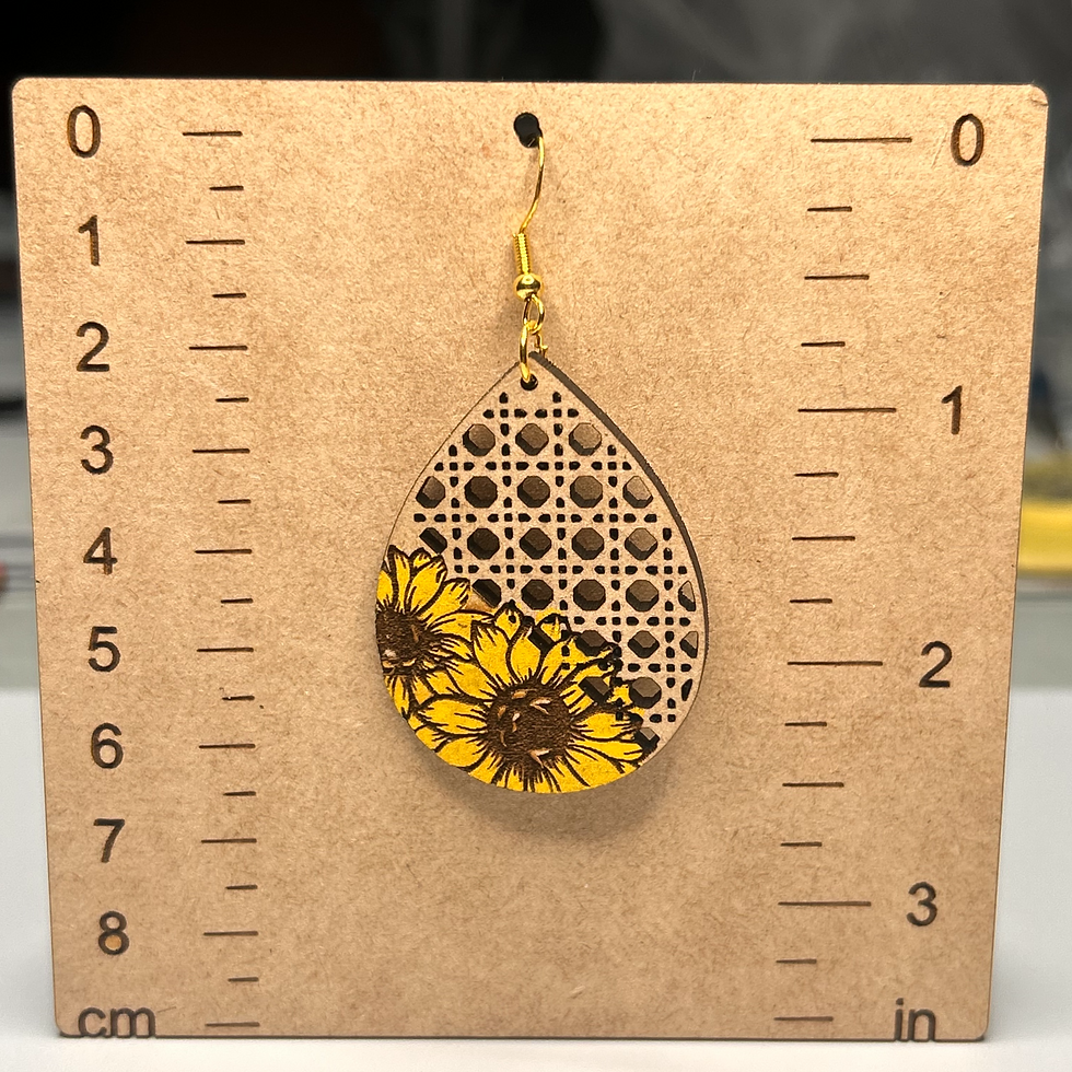 Thumbnail: Lattice sunflower dangles