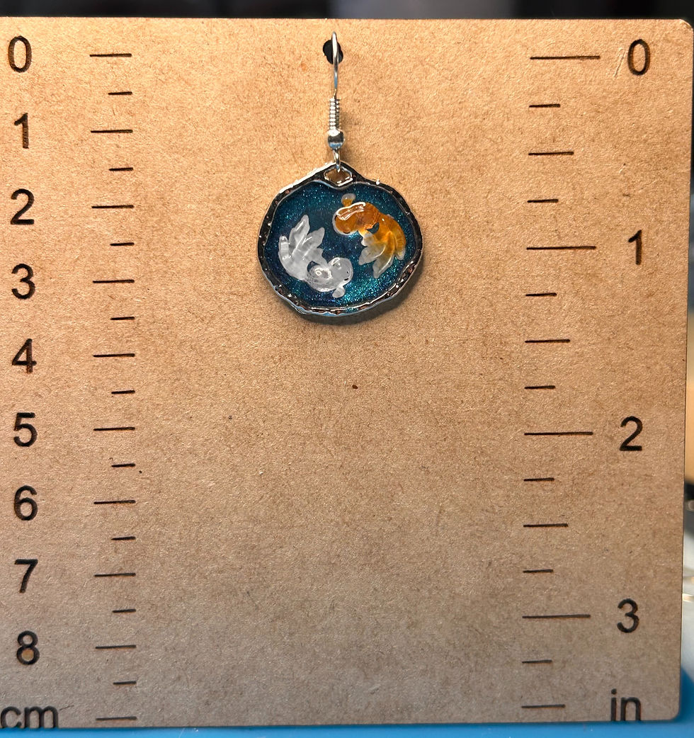 Thumbnail: Tiny swimming koi dangles