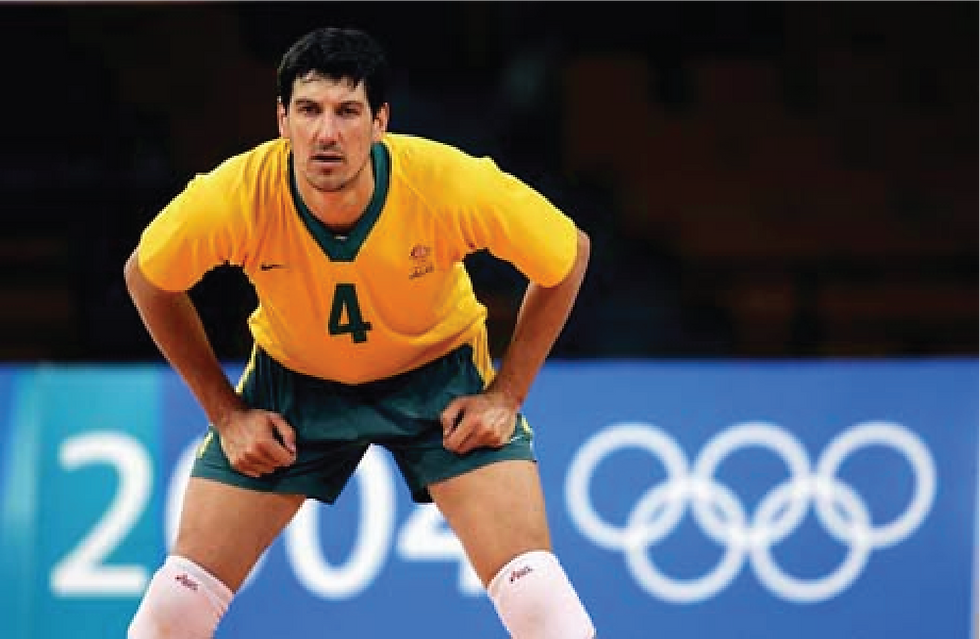 Ben Hardy in action - 2004 Athens Olympics