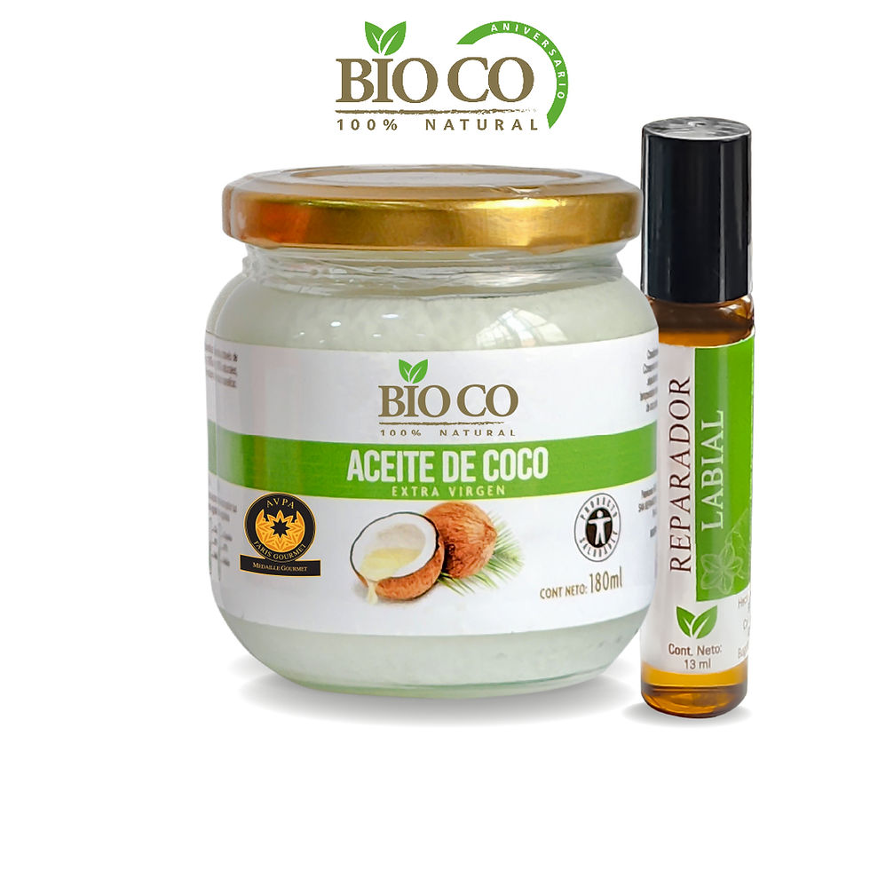 Miniatura: KIT ACEITE DE COCO 180ml - REPARADOR LABIAL 13 mLml