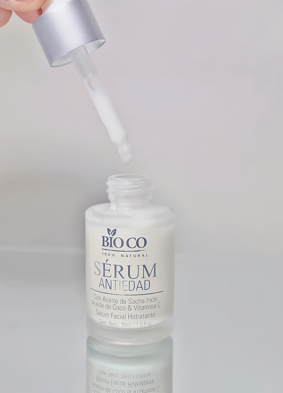 Miniatura: SÉRUM FACIAL ANTIEDAD NATURAL A BASE DE COCO Y SACHA INCHI 30ml