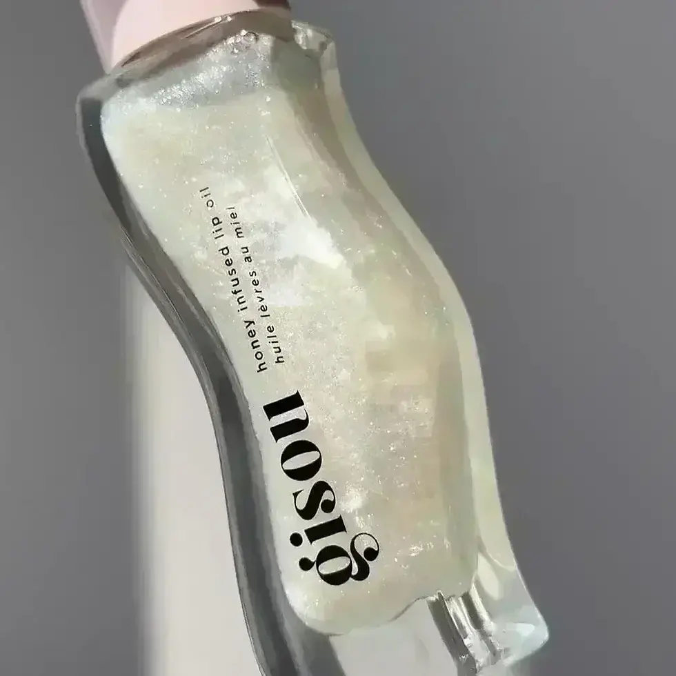 Thumbnail: Gisou Moisturizing Glazed Plum Lip Balm Lip Oil Gloss Care Of The Lips Benetitnt