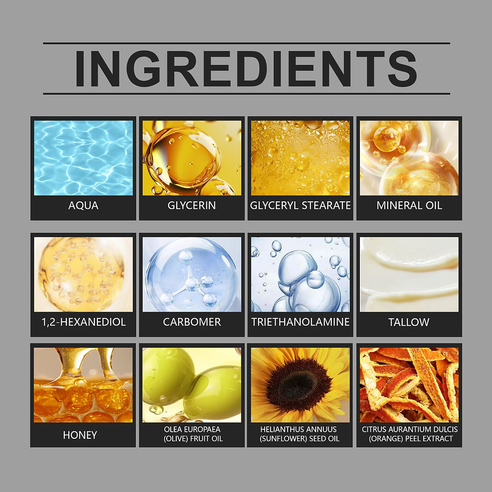 Thumbnail: Beef Tallow Honey Cream Brightening Fade Dark Spots Remove Melanin Firming Non-G