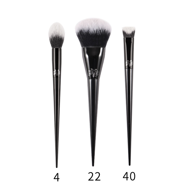 Thumbnail: Kat Von D  Makeup Brush Set & Kit Foundation Blush Highlight Concealer Powder Sc