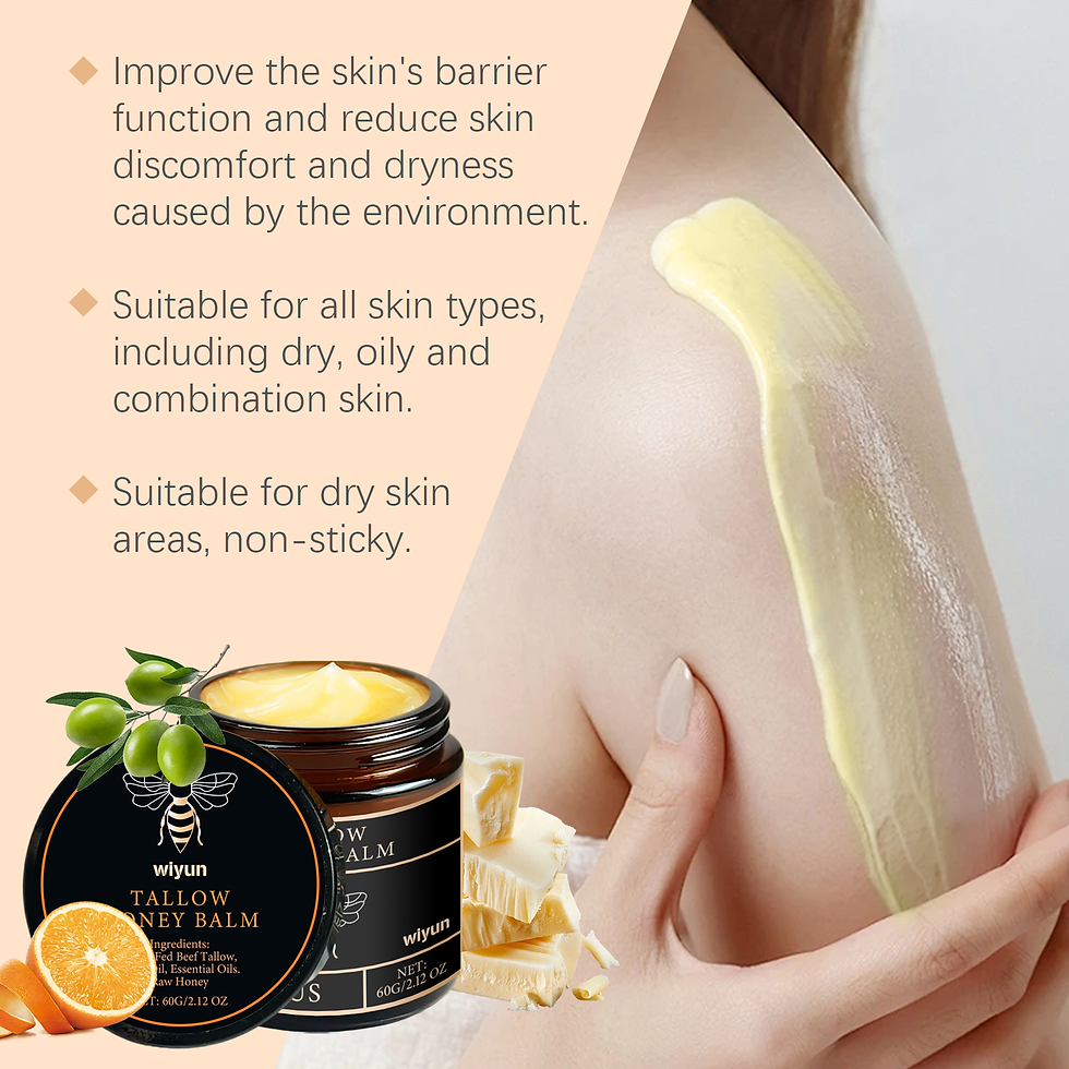 Thumbnail: Beef Tallow Honey Cream Brightening Fade Dark Spots Remove Melanin Firming Non-G