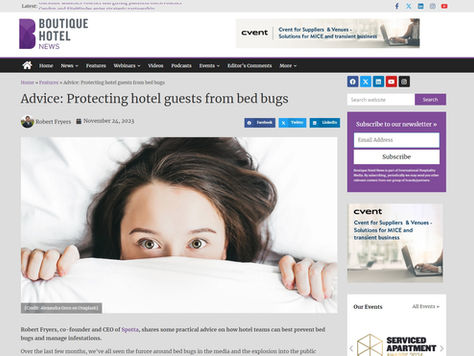 Boutique Hotel News Turns to Spotta's CEO, Robert Fryers, for Expert Guidance!