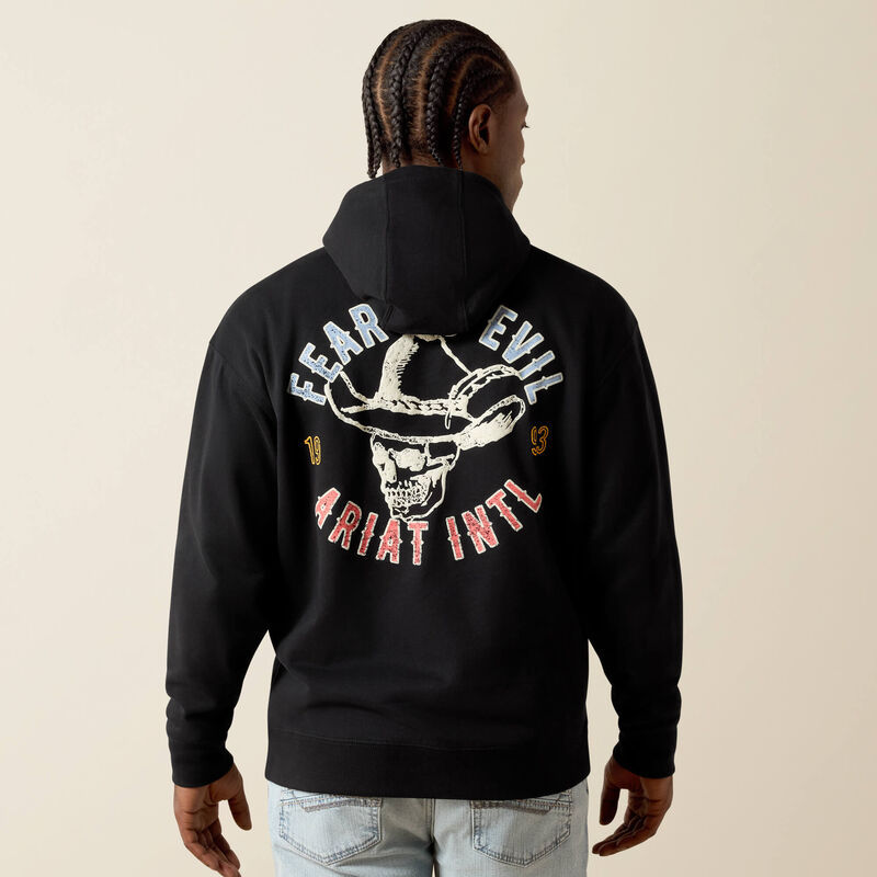 Thumbnail: Ariat Men's Stitched Skull Hoodie