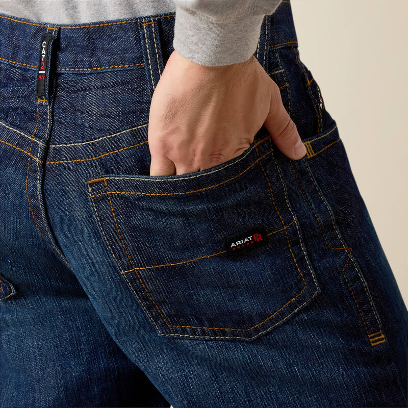 Thumbnail: Ariat Men's FR M4 Relaxed Basic Boot Cut Jean