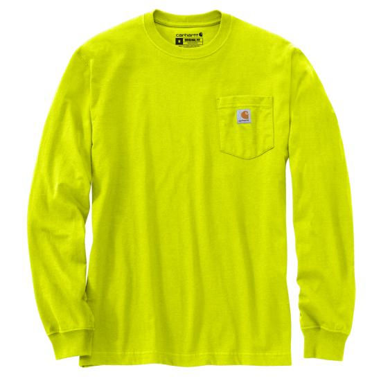 Thumbnail: Carhartt Men's K126 Loose Fit Heavyweight Long-Sleeve Pocket T-Shirt