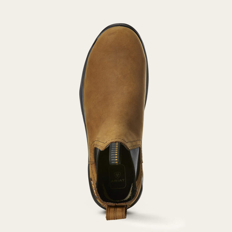 Thumbnail: Ariat Men's Turbo Chelsea Waterproof Carbon Toe Work Boot