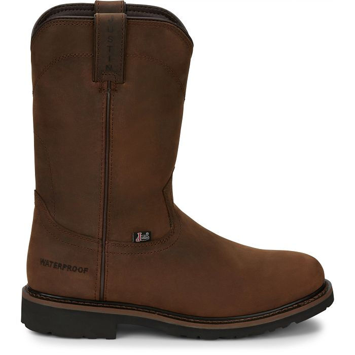 Thumbnail: Justin Men's Drywall 10" Waterproof Boots