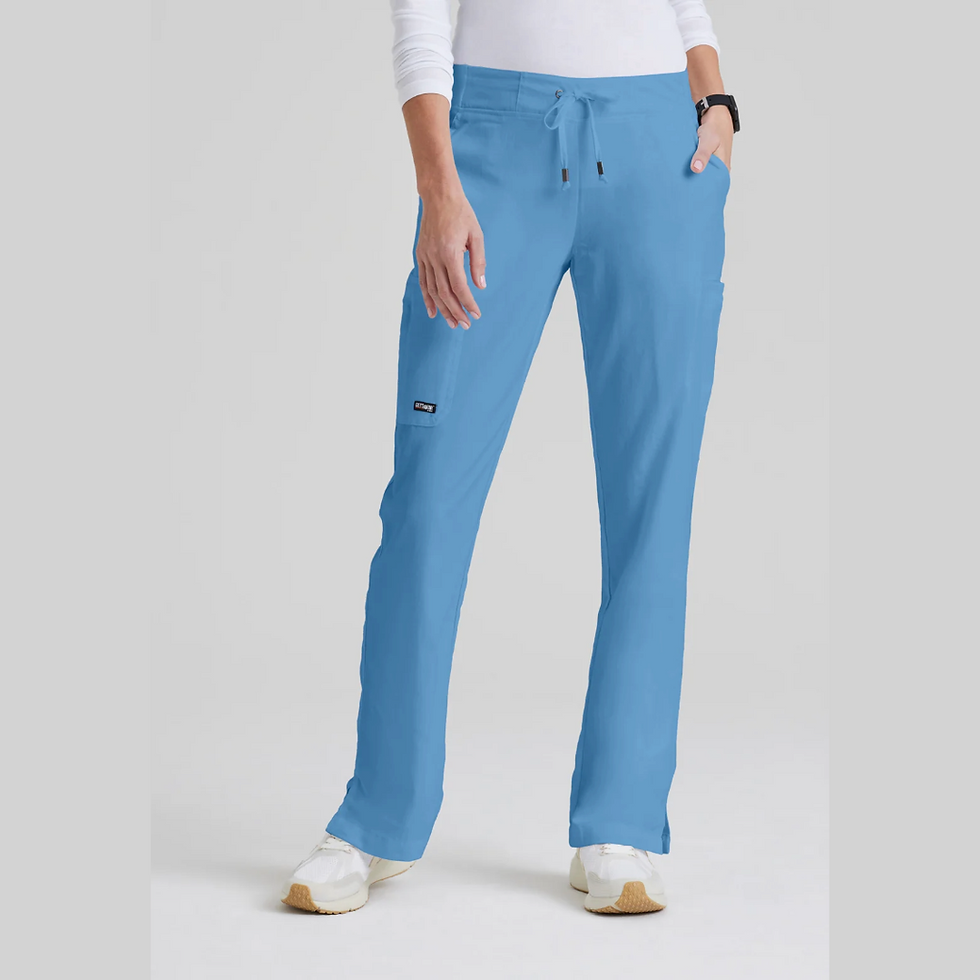 Thumbnail: Grey's Anatomy Women's Classic Mia Scrub Pant - 6 Pocket Scrub Pants