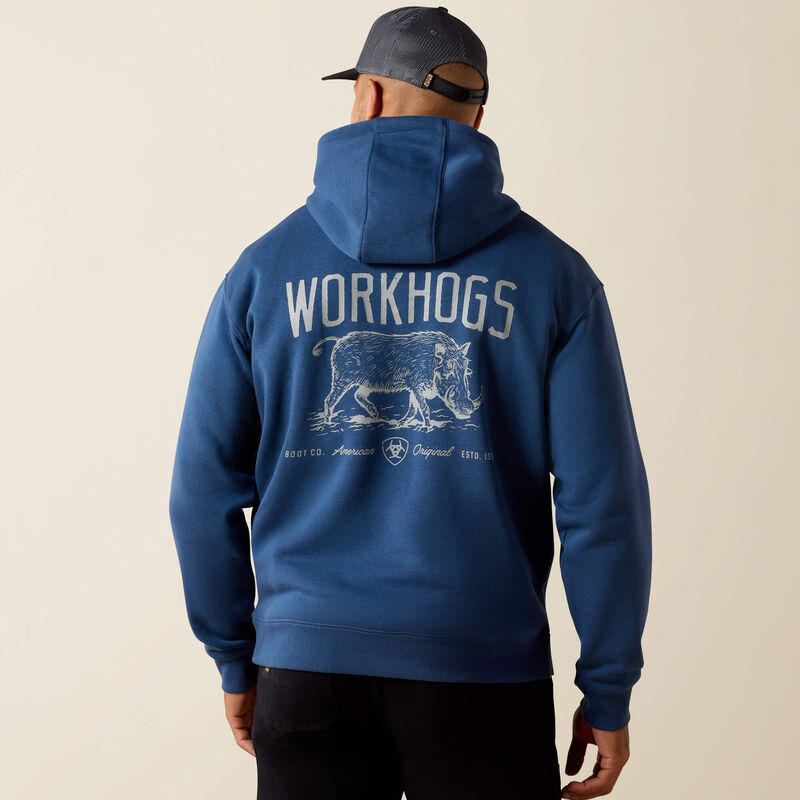 Thumbnail: Ariat Men's Rebar Lightweight Workhog Hoodie