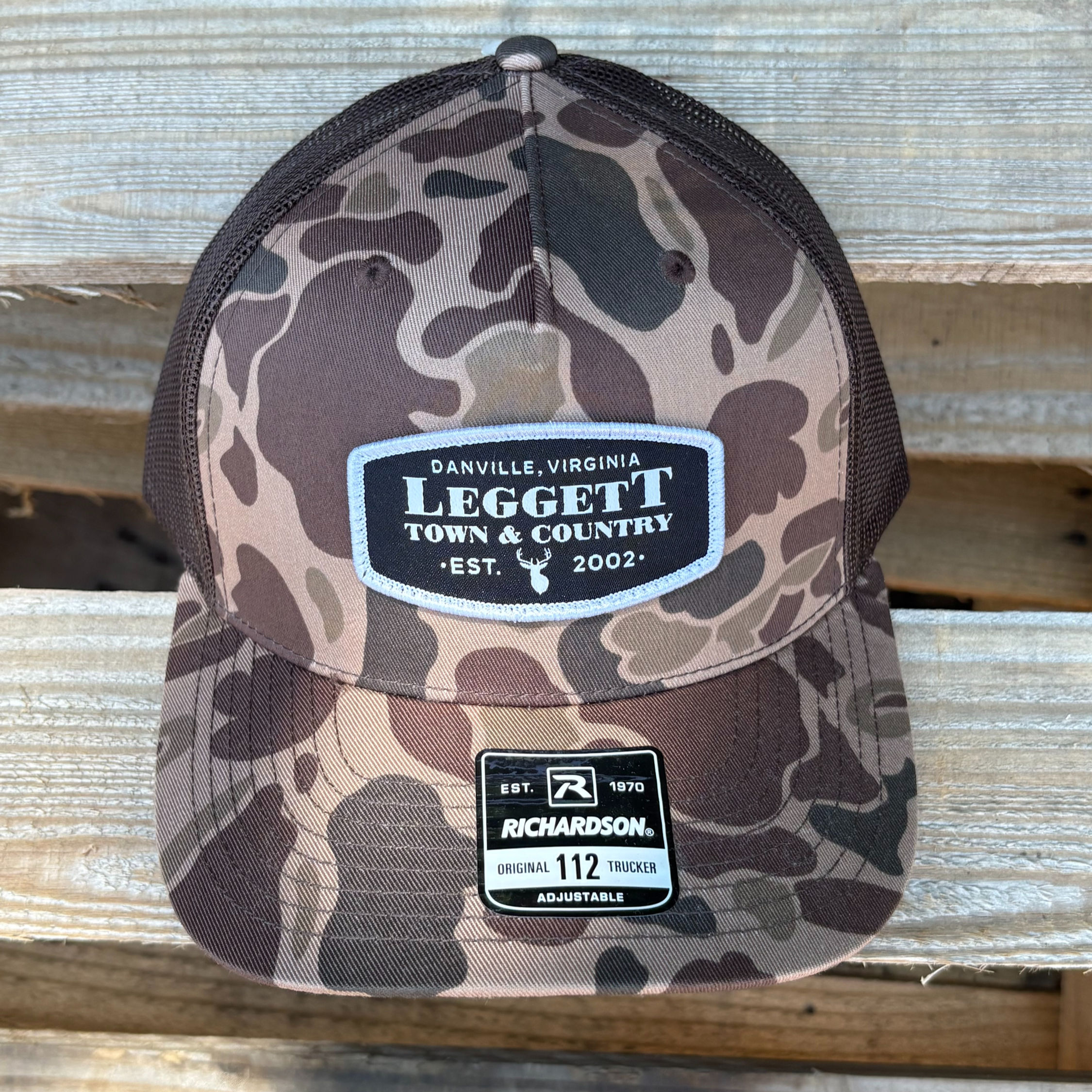 Leggett Town & Country Men's Patched Hats