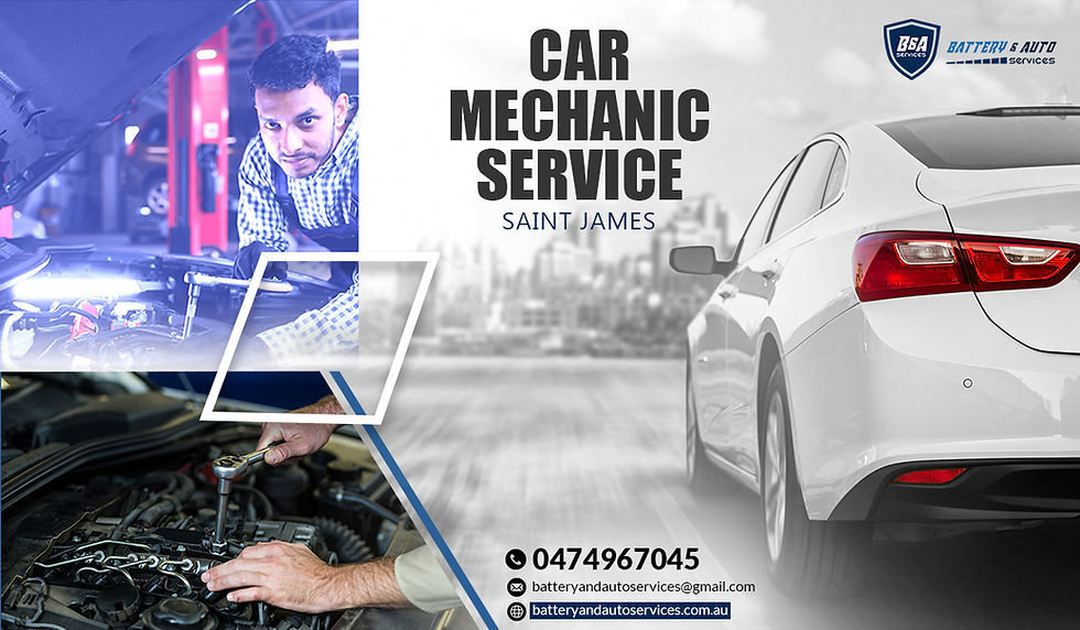 Car Mechanic Service Saint James