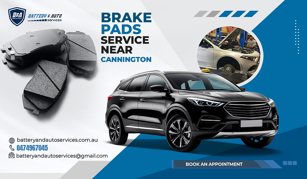 Brake pads service near Cannington