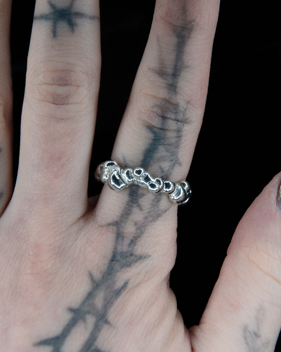 Thumbnail: Metal Beads Ring
