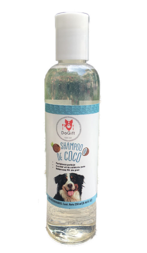 Miniatura: shampoo de coco para perro