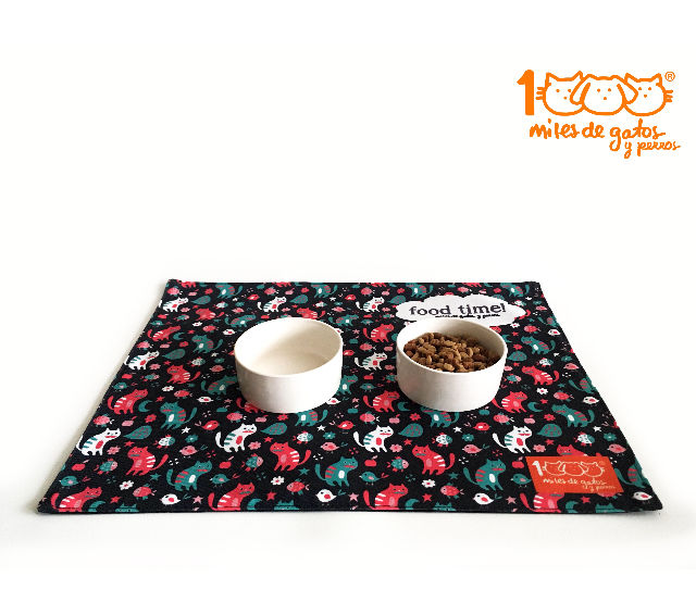Miniatura: Manteleta para alimento Gatos