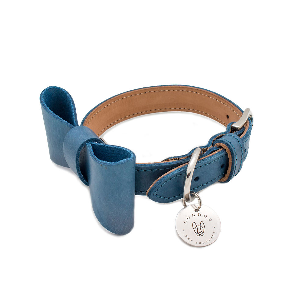 Miniatura: collares de piel para perro