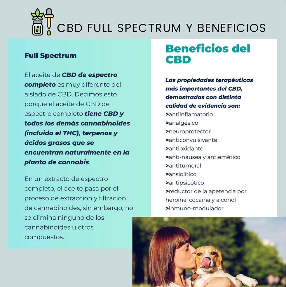 Miniatura: CBD 8.3 mg/ml - Perro Chico y mediano