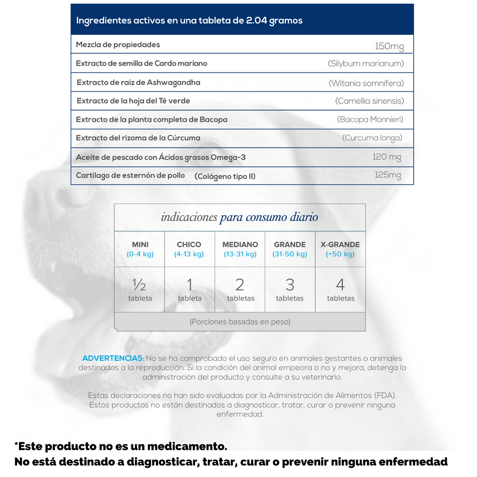 Miniatura: Suplemento Canino PETANDIM Activador NRf2 + Colageno