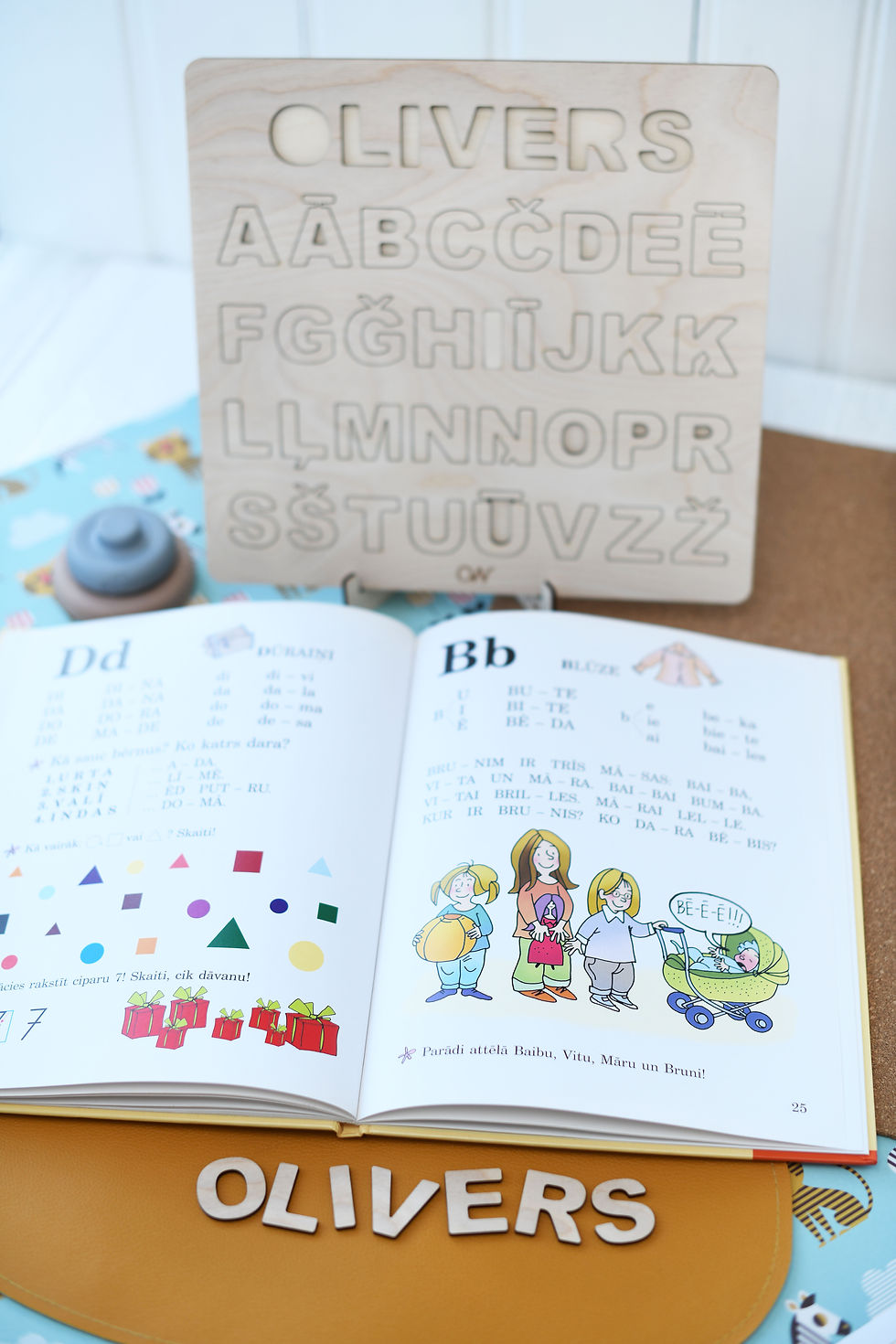 Thumbnail: ALPHABET WITH PERSONALIZATION - CHILD&amp;#39;S NAME