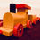 Thumbnail: Vintage Wooden Stacking Train