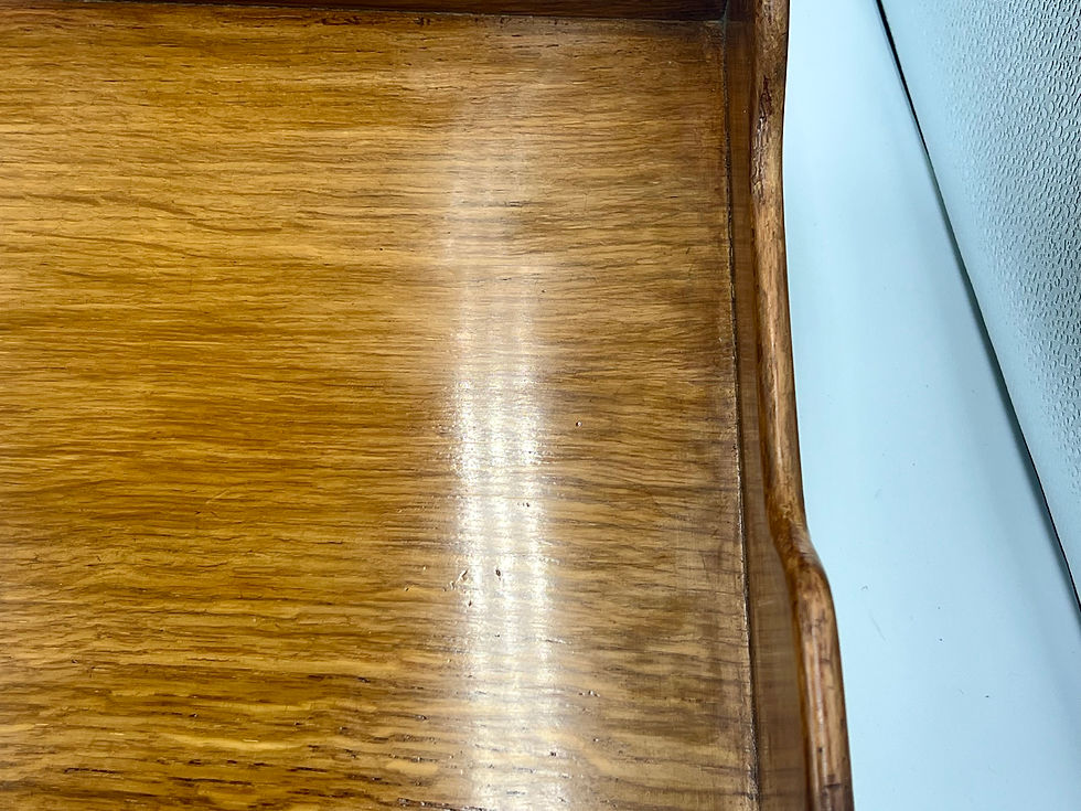 Thumbnail: 1940's Wooden Desk In Trays