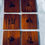 Thumbnail: Mid Century wooden coaster set