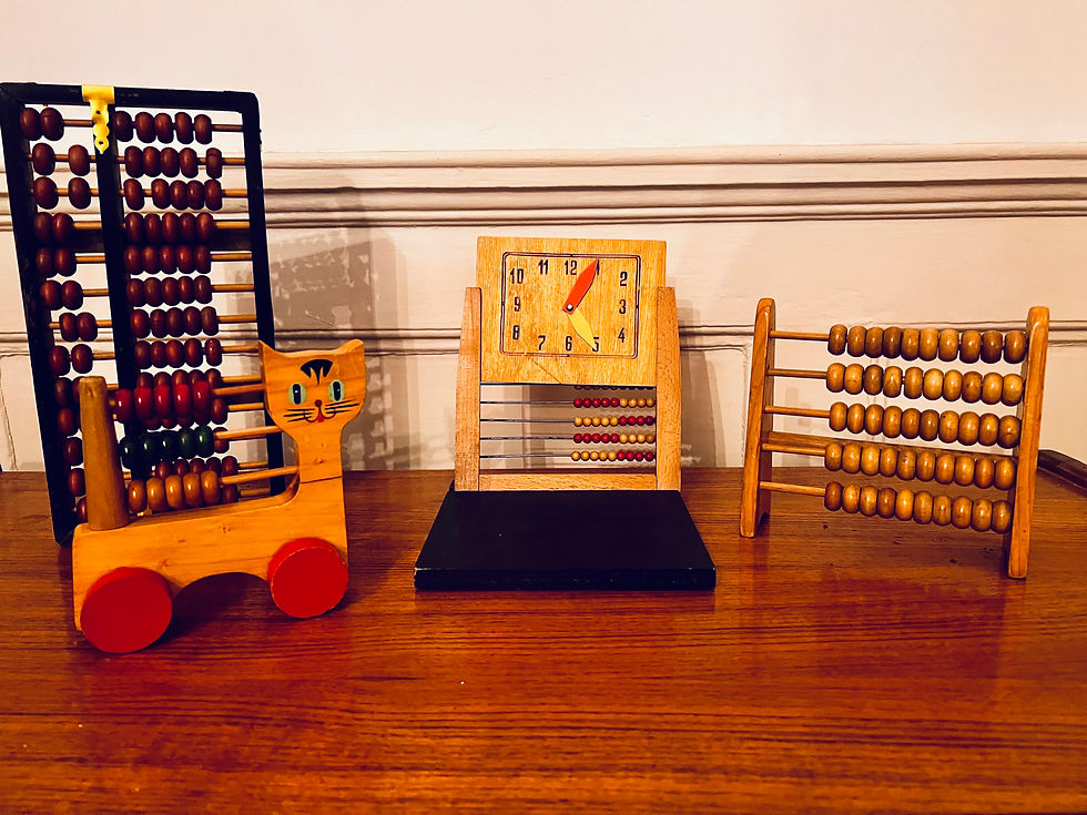Thumbnail: Mid-Century Wooden Abacus