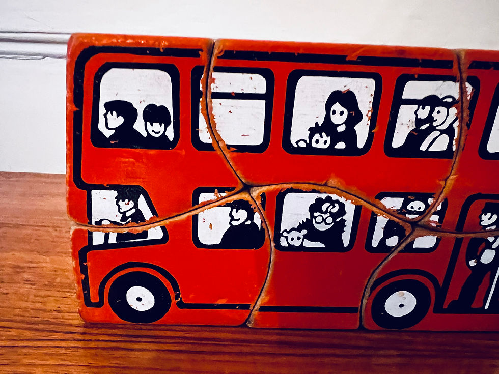 Thumbnail: Mid Century Dobbin Design from Cornwall wooden bus