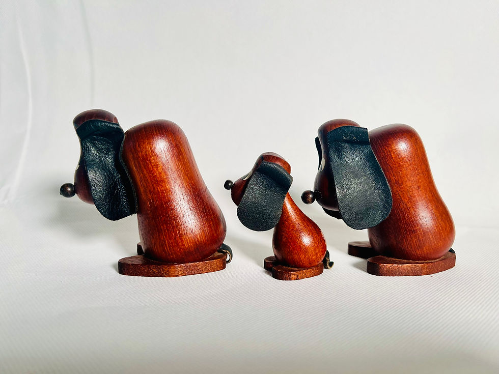 Thumbnail: Danish Mid Century Dachshund Family