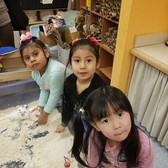 Parents of G04 at Z073 were invited to _play_ with their children during center time! What