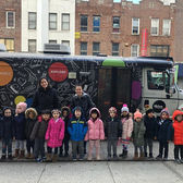 Z072 greeted the Bookmobile with eyes and ears wide open and ready to explore some awesome