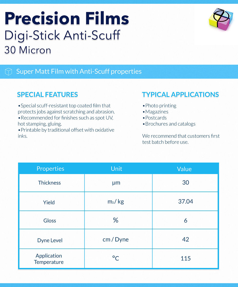 Lamination Film-Digi-Stick-anti-scuff