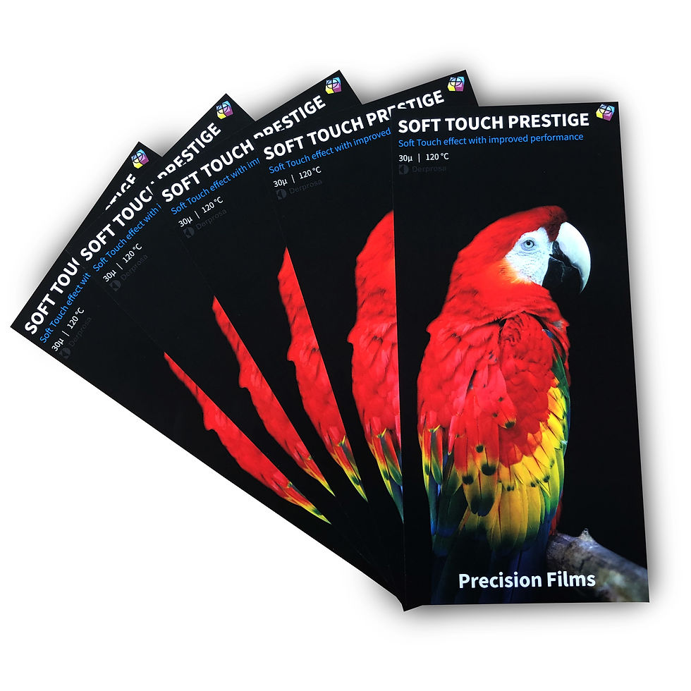 Soft Touch Prestige Lamination